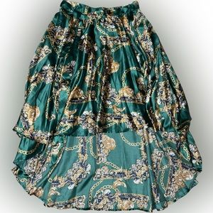 Ashley Stewart High Low Skirt Asymmetrical Skirt